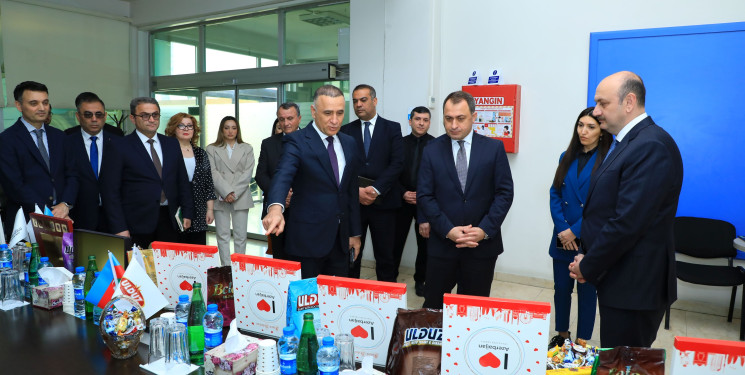 Sahibkarlar Günü ilə əlaqədar “Ulduz” şokolad fabriki ziyarət edilib
