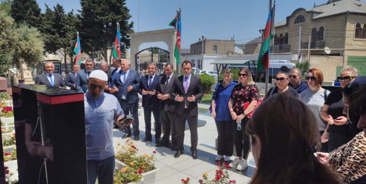 Vətən müharibəsi şəhidi Rafael İbrahimovun doğum günündə xatirəsi anılıb