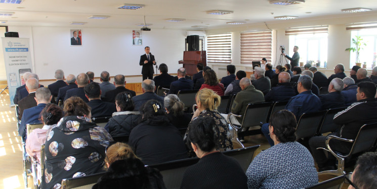 Rayon İcra Hakimiyyətinin başçısı növbəti səyyar qəbul keçirib