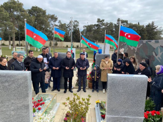 Vətən müharibəsi şəhidi Vüqar Cəfərovun doğum günündə xatirəsi anılıb - 23.03.2024