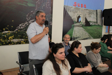 Nizami Rayon İcra Hakimiyyətinin başçısı Coşqun Cəbrayılov rayon sakinləri ilə növbəti səyyar qəbul keçirib - 03.06.2026