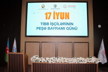 Nizami rayonunda Tibb İşçilərinin Peşə Bayramı Günü qeyd edilib - 17.06.2026