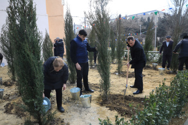 Növbəti həyət abadlaşdırılaraq sakinlərin istifadəsinə verilib - Q.Qarayev prospekti, 2a - 06.03.2024