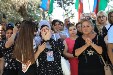 Birinci Qarabağ müharibəsində şəhid olmuş hərbi qulluqçu Abbasov Məhərrəm Abbas oğlunun dəfn mərasimi - 23.08.2023