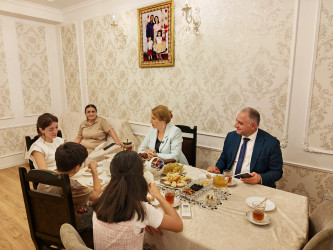 Vətən müharibəsi şəhidləri İlkin Rzayevin və Amid Heydərovun ailələri ziyarət edilib - 25.09.2026