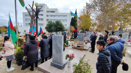 Vətən müharibəsi şəhidi Qələndər Alıyevin məzarı ziyarət edilib - 28.11.2023