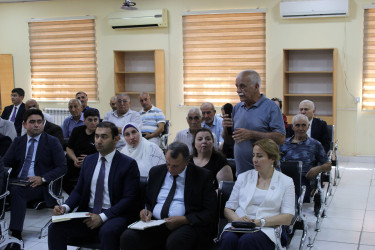 Nizami Rayon İcra Hakimiyyətinin başçısı Coşqun Cəbrayılov rayon sakinləri ilə növbəti səyyar qəbul keçirib - 22.07.2026