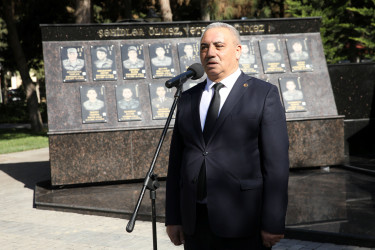Nizami rayonunda 27 Sentyabr - Anım Günü ilə əlaqədar tədbir keçirilib
