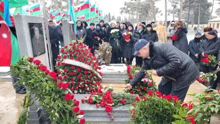 Vətən Müharibəsi Qəhrəmanı, baş leytenant Azad Arif oğlu Hümbətovun doğum günündə xatirəsi anılıb - 24.01.2024