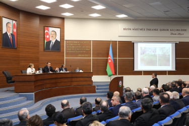 Nizami rayonunda müşavirə keçirilib - 18.04.2025