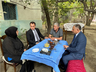 Vətən müharibəsi şəhidi Teymur Məcidzadənin ailəsi  ilə görüş - 26.09.2023