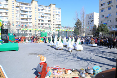Abad məhəllədə Novruz bayramı qeyd edilib - 13.03.2025 - B.Nuriyev küçəsi, 46a