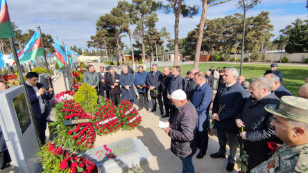 Vətən Müharibəsi Qəhrəmanı, şəhid Azad Hümbətovun məzarını ziyarət - 27.10.2024