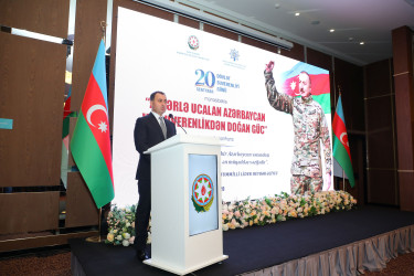 Nizami rayonunda Dövlət Suverenliyi Günü münasibətilə konfrans keçirilib - 18.09.2026