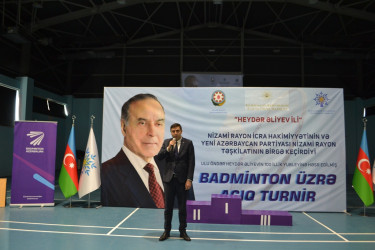 “Heydər Əliyev İli” çərçivəsində Badminton üzrə açıq turnir  - 10.04.2023