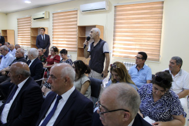 Nizami Rayon İcra Hakimiyyətinin başçısı Coşqun Cəbrayılov rayon sakinləri ilə növbəti səyyar qəbul keçirib - 22.07.2026