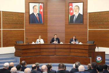 Nizami rayonunda müşavirə keçirilib - 18.04.2025