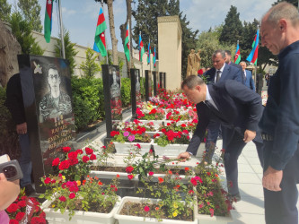 Vətən müharibəsi şəhidi Rəfael İbrahimovun doğum günündə xatirəsi anılıb - 28.05.2025