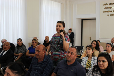 Nizami Rayon İcra Hakimiyyətinin başçısı Coşqun Cəbrayılov rayon sakinləri ilə növbəti səyyar qəbul keçirib - 09.09.2026