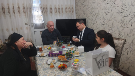 Vətən müharibəsi şəhidi İnşallah Cəfərovun ailəsi ziyarət edilib - 27.02.2025