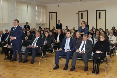 Nizami Rayon İcra Hakimiyyətinin başçısı rayon sakinləri ilə növbəti səyyar qəbul keçirib - 10.12.2025