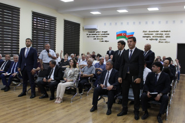Nizami Rayon İcra Hakimiyyətinin başçısı Coşqun Cəbrayılov növbəti səyyar qəbul keçirib - 19.08.2026