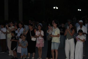 Nizami rayounda açıq hava konsertləri davam edir - 29.08.2026