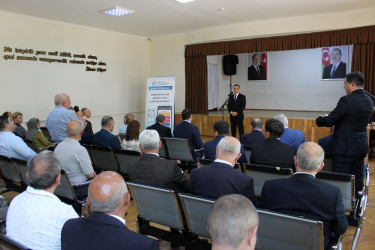 Nizami Rayon İcra Hakimiyyətinin başçısı Coşqun Cəbrayılov sakinlərlə növbəti səyyar qəbul keçirib - 08.07.2026