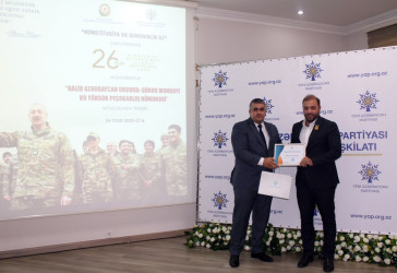 Nizami rayonunda 26 İyun – Azərbaycan Respublikası Silahlı Qüvvələri Günü qeyd edilib - 24.06.2025