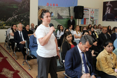 Nizami Rayon İcra Hakimiyyətinin başçısı Coşqun Cəbrayılov rayon sakinləri ilə növbəti səyyar qəbul keçirib - 03.06.2026