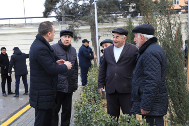 Növbəti həyət abadlaşdırılaraq sakinlərin istifadəsinə verilib - Q.Qarayev prospekti, 2a - 06.03.2024