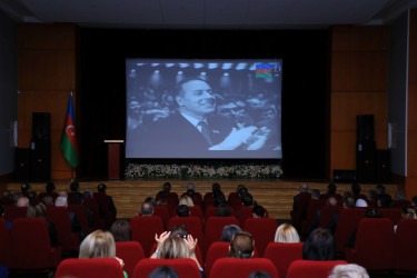 “Ümummilli Lider Heydər Əliyev – tarix yazan və yaradan Dahi Şəxsiyyət” mövzusunda konfrans - 07.05.2025
