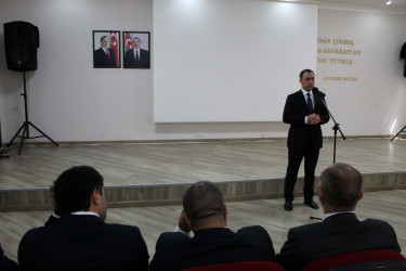 Nizami Rayon İcra Hakimiyyətinin başçısı Coşqun Cəbrayılov növbəti səyyar qəbulda rayon sakinləri ilə görüşüb - 15.07.2026