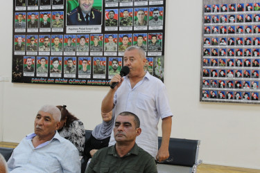 Nizami rayonunda növbəti səyyar qəbul keçirilib - 25.08.2026