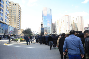 "Ana harayı” abidəsi ziyarət edilib - 26.02.2024