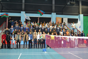 “Heydər Əliyev İli” çərçivəsində Badminton üzrə açıq turnir  - 10.04.2023