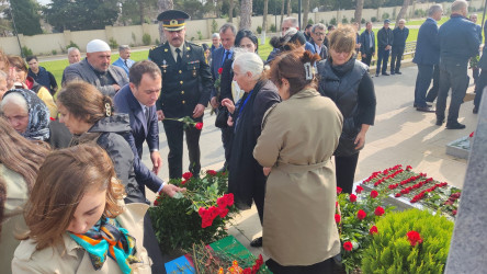 ən müharibəsi şəhidi, leytenant Namiq Cavadovun məzarı ziyarət edilib - 26.10.2023