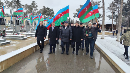 Vətən Müharibəsi Qəhrəmanı, baş leytenant Azad Arif oğlu Hümbətovun doğum günündə xatirəsi anılıb - 24.01.2024