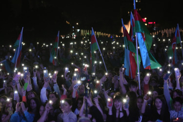 Ümummilli Lideri Heydər Əliyevin 100 illik yubileyi münasibətilə “Sən elə bir zirvəsən” adlı konsert --10.05.2023