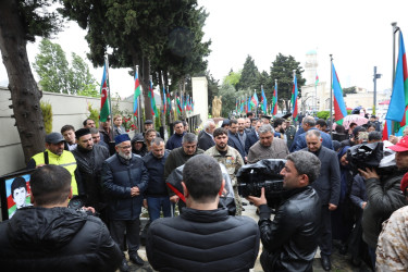Birinci Qarabağ müharibəsi şəhidi Keşlə qəsəbəsindəki Şəhidlər xiyabanında dəfn olunub - 07.05.2024
