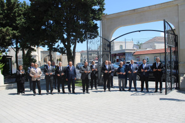 Nizami rayonunda Silahlı Qüvvələr Günü ilə əlaqədar şəhidlərin əziz xatirəsi ehtiramla yad edilib - 26.06.2025