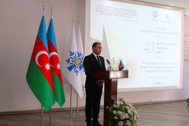 31 mart – Azərbaycanlıların Soyqırımı Günü ilə əlaqədar tədbir  - 01.04.2025