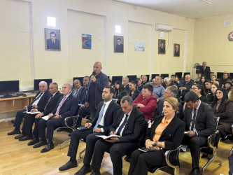 Rayon İcra Hakimiyyətinin başçısı Coşqun Cəbrayılov rayon sakinləri ilə növbəti səyyar qəbul keçirib - 13.11.2025