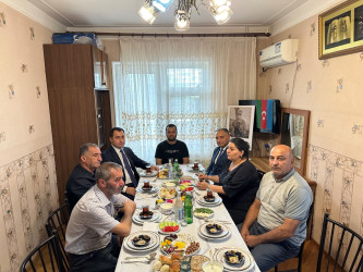 Vətən müharibəsi şəhidi Məmmədov Murad Elşən oğlunun məzarının ziyarəti və ailəsi ilə görüş - 25.09.2023