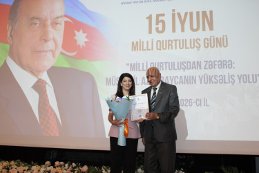 15 iyun – Milli Qurtuluş Günü münasibətilə “Milli Qurtuluşdan Zəfərə: müstəqil Azərbaycanın yüksəliş yolu” mövzusunda tədbir - 11.06.2026