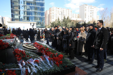 "Ana harayı” abidəsi ziyarət edilib - 26.02.2024