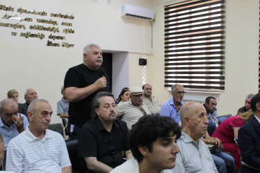 Nizami Rayon İcra Hakimiyyətinin başçısı Coşqun Cəbrayılov növbəti səyyar qəbul keçirib - 19.08.2026