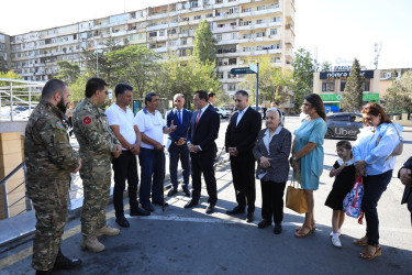 Azərbaycanın Milli Qəhrəmanı Elman Hüseynov adına küçənin açılışı  - 31.08.2023