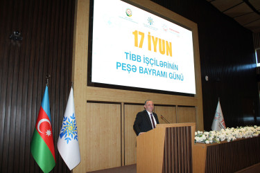 Nizami rayonunda Tibb İşçilərinin Peşə Bayramı Günü qeyd edilib - 17.06.2026