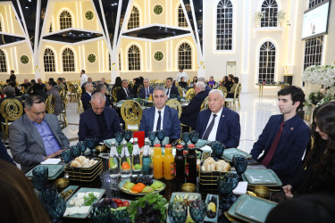 Mübarək Ramazan ayı ilə əlaqədar iftar süfrəsi - 17.03.2025